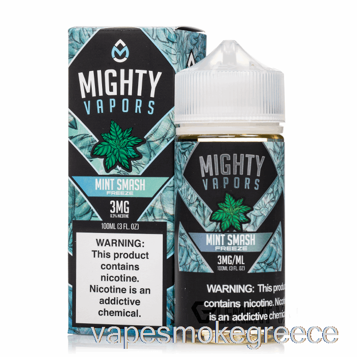 Vape Greece Mint Smash Freeze - δυνατοί ατμοί - 100ml 0mg
